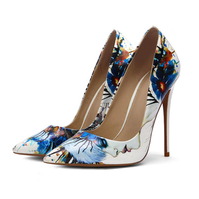Factory Wholesale Fashion New Design Women Pumps Sexy High Heel Shoes Thin Heel Ladies Heels
