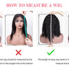 Afro Kinky Curly Transparent Lace Front Wig Brazilian Remy Human Hair Lace Natural Hairline 13X4X2 Afro Short Bob Human Hair Wig