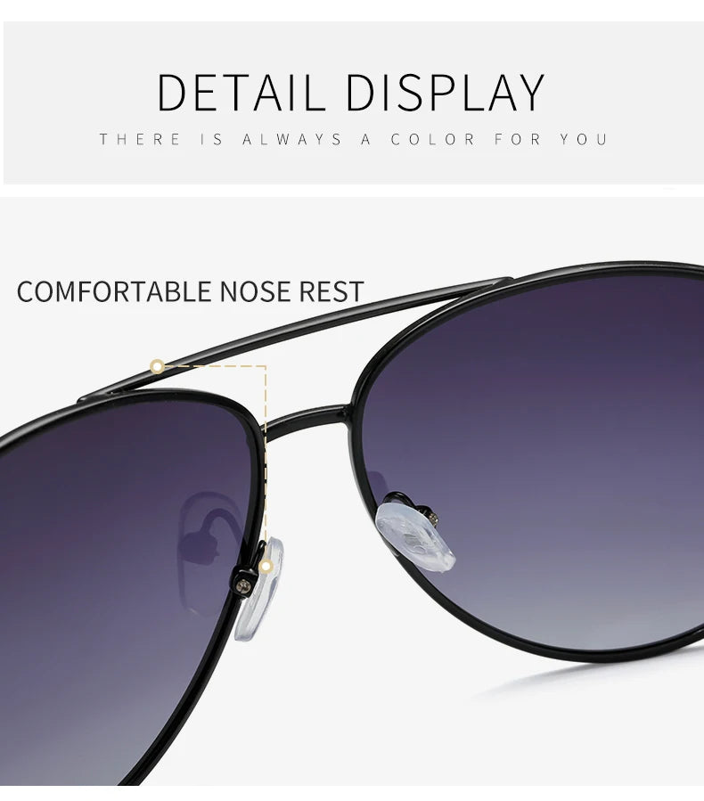 High Quality Women Pilot Polarized Sunglasses Vintage Metal Hollow Driving Sun Glasses UV400 Shades Eyewear Gafas De Sol Mujer