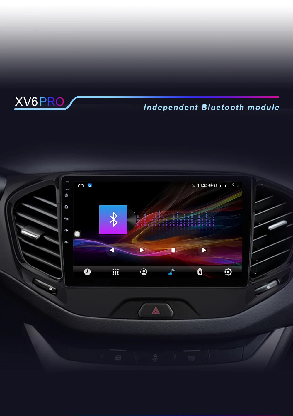 XIMA 7 9 10 inch 4G 8Core 5G WIFI Carplay Android Aauto Car Radio Multimedia Player 2 din stereo Receiver 2DIN GPS dvd Head Unit