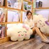 Giant New Style Kawaii Cloud Pillow Soft stuffed Cushion Lovey Smile Cloud Plush Toy For Child Baby Kid Girl lovely Gift