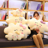 Giant New Style Kawaii Cloud Pillow Soft stuffed Cushion Lovey Smile Cloud Plush Toy For Child Baby Kid Girl lovely Gift