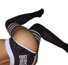 Women Stockings Women Socks Rhinestones Thigh High Over The Knee Socks Cotton Stockings Bling Thigh High Harajuku Hiphop