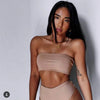 Cikini-Brazilian bikini set for women, sexy swimsuit, push up, beach clothing, summer