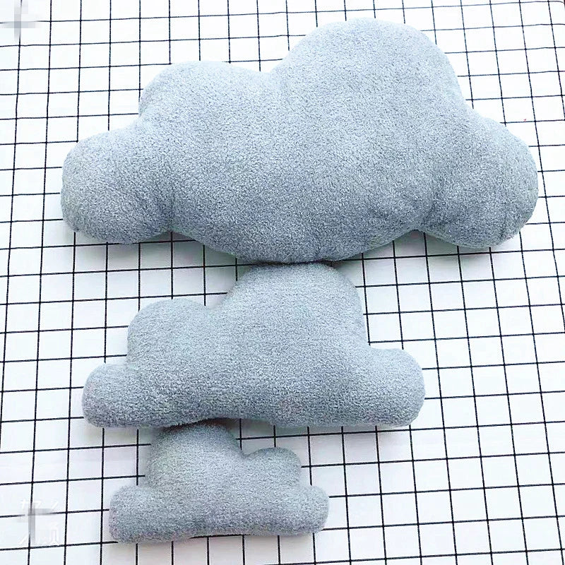 Cute 3 Sizes Cloud Shaped Pillow Cushion Stuffed Plush Toy Bedding Baby room Home Decoration Gift