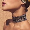 Rhinestone Choker Necklace 2023 Statement Necklaces For Women Big Fashion Necklace Collar Party Chunky Necklace Collier Bijoux