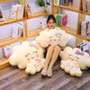Giant New Style Kawaii Cloud Pillow Soft stuffed Cushion Lovey Smile Cloud Plush Toy For Child Baby Kid Girl lovely Gift