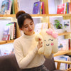 Giant New Style Kawaii Cloud Pillow Soft stuffed Cushion Lovey Smile Cloud Plush Toy For Child Baby Kid Girl lovely Gift