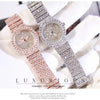 BS Women Watch Famous Luxury Brands Diamond Ladies Wrist Watches Female Small Wristwatch Rose Gold Watch Women Montre Femme 2022