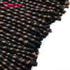 Sallyhair Synthetic Faux Locs 14inch 70g/pack Crochet Braiding Hair Extensions Afro Hairstyles Soft Dreadlock Crochet Braids