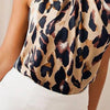 Summer tshirt Women Tops 2024 Sexy Leopard Print Tops Harajuku Girl T-Shirts Casual Halter T Shirt Female Sleeveless Blouse