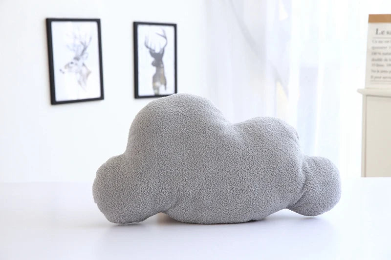 Cute 3 Sizes Cloud Shaped Pillow Cushion Stuffed Plush Toy Bedding Baby room Home Decoration Gift