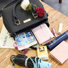Yogodlns women beading pendant handbag ladies embossed shoulder bag ladies Messenger bag hairball bags high quality bag