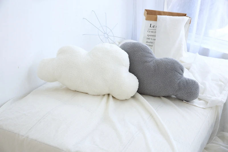 Cute 3 Sizes Cloud Shaped Pillow Cushion Stuffed Plush Toy Bedding Baby room Home Decoration Gift
