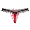 Lynmiss Women's Panties Underwear For Sexy Pearl Lingerie Women Lace Panties Erotic Underwear Briefs Sexy Apparel Erotic