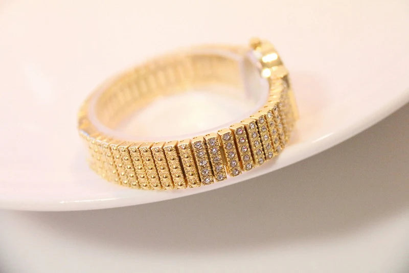 BS Women Watch Famous Luxury Brands Diamond Ladies Wrist Watches Female Small Wristwatch Rose Gold Watch Women Montre Femme 2022