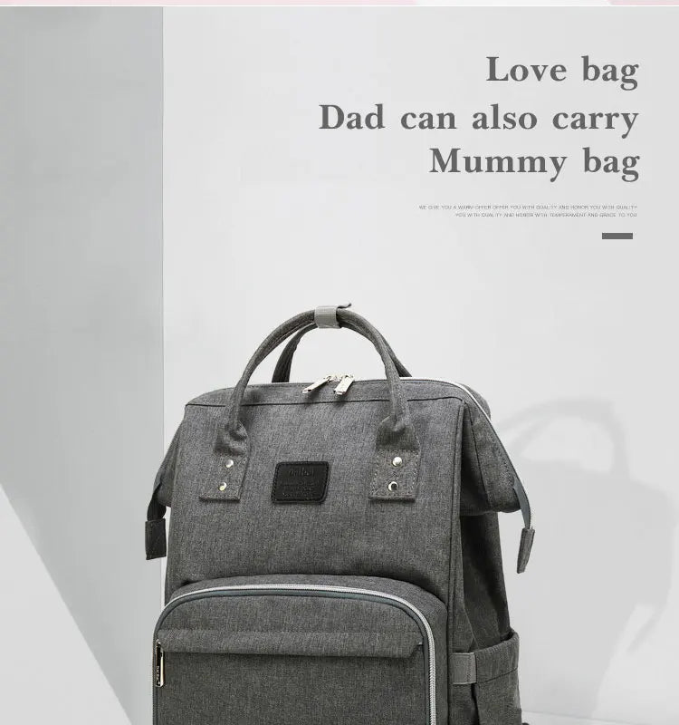 Nappy Backpack Bag Mummy Large Capacity Bag Mom Baby Multi-function Waterproof Outdoor Travel Diaper Bags For Baby Care