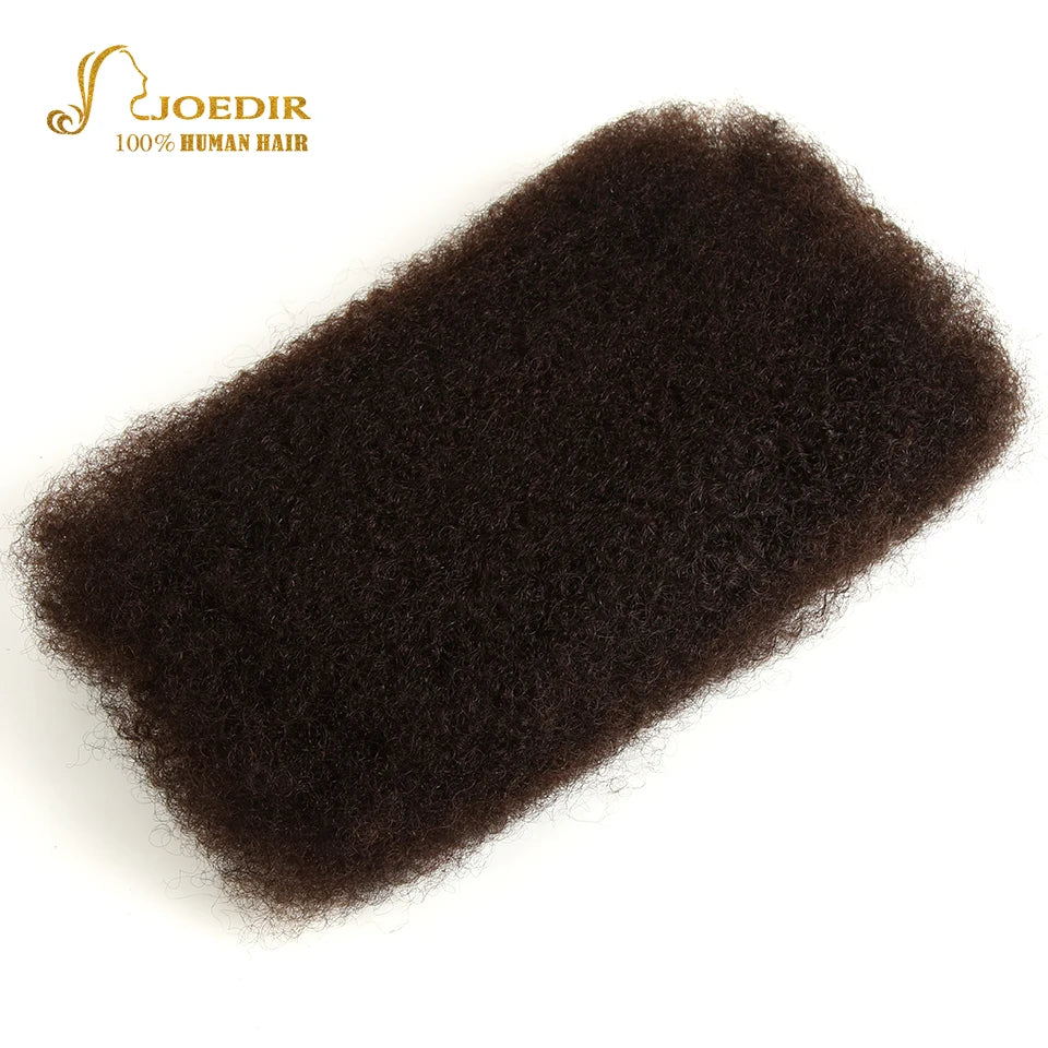 Joedir Brazilian Remy Hair Afro Kinky Curly Bulk Human Hair For Braiding dreadlocks Hair Extensions Crochet Braid hair QVR Hair