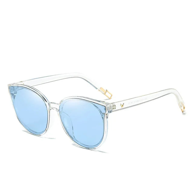 Stylish cat eye sunglasses Woman Color Luxury popular Sunglasses Men Woman  Twin Beam Oversized Sun Glasses Oculos De Sol UV400