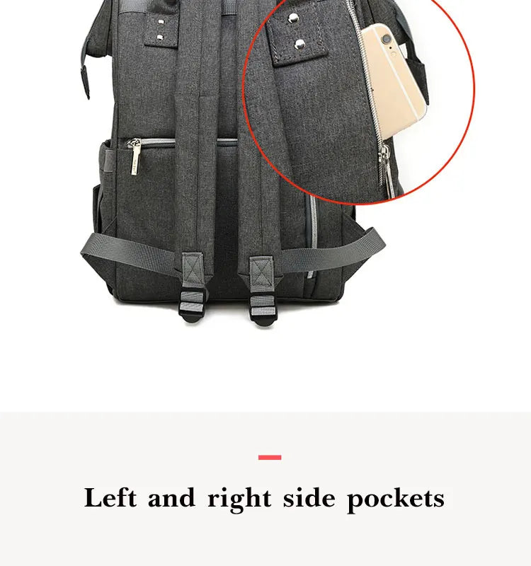 Nappy Backpack Bag Mummy Large Capacity Bag Mom Baby Multi-function Waterproof Outdoor Travel Diaper Bags For Baby Care