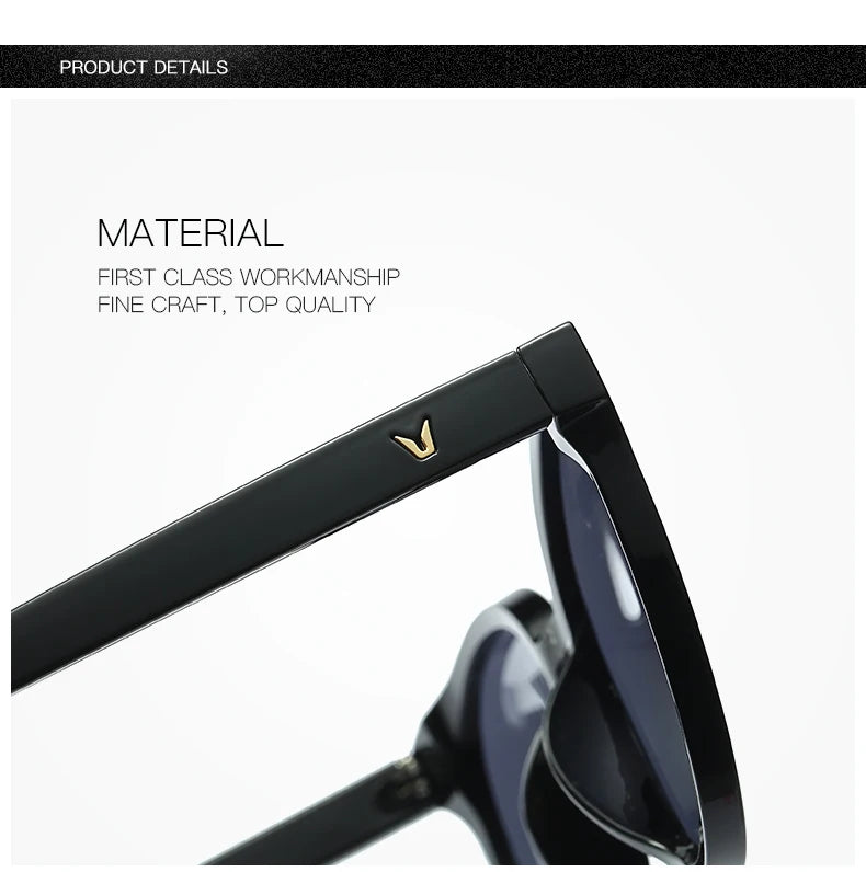 Stylish cat eye sunglasses Woman Color Luxury popular Sunglasses Men Woman  Twin Beam Oversized Sun Glasses Oculos De Sol UV400