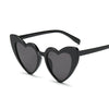 Love Heart Cat Eye Sunglasses Woman Vintage Christmas Gift Black Pink Red Heart Shape Sun Glasses For Woman Uv400