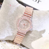 BS Women Watch Famous Luxury Brands Diamond Ladies Wrist Watches Female Small Wristwatch Rose Gold Watch Women Montre Femme 2022