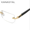 Men Blue Light Blocking Reading Glasses Women Dimond Cutting Rimless Eyeglasses Frame Anti Fatigue Hyperopia Presbyopic Eyewear