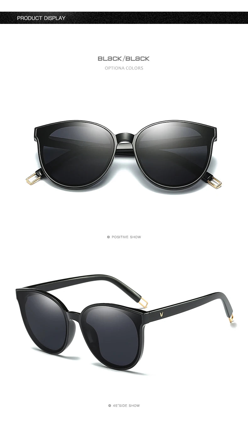 Stylish cat eye sunglasses Woman Color Luxury popular Sunglasses Men Woman  Twin Beam Oversized Sun Glasses Oculos De Sol UV400