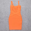 Quality Fuchsia Red Bandage Dress 2023 For Girl SweetHeart Mini Pencil Slim Dress Bodycon XL Purple Black White Party Vestidos