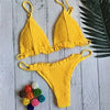 Cikini-Brazilian bikini set for women, sexy swimsuit, push up, beach clothing, summer