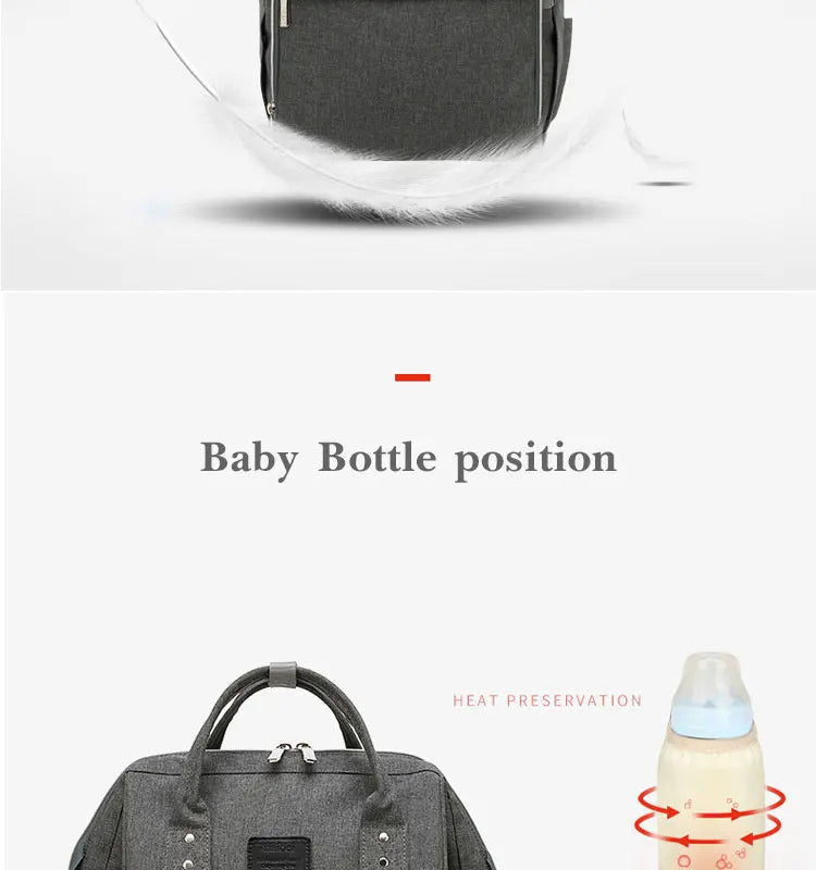 Nappy Backpack Bag Mummy Large Capacity Bag Mom Baby Multi-function Waterproof Outdoor Travel Diaper Bags For Baby Care