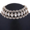 Rhinestone Choker Necklace 2023 Statement Necklaces For Women Big Fashion Necklace Collar Party Chunky Necklace Collier Bijoux
