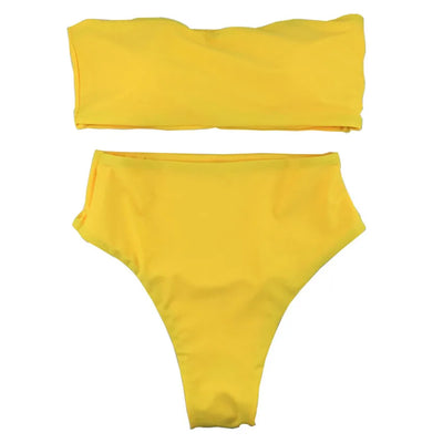 Cikini-Brazilian bikini set for women, sexy swimsuit, push up, beach clothing, summer