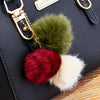 Yogodlns women beading pendant handbag ladies embossed shoulder bag ladies Messenger bag hairball bags high quality bag