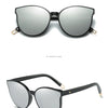 Stylish cat eye sunglasses Woman Color Luxury popular Sunglasses Men Woman  Twin Beam Oversized Sun Glasses Oculos De Sol UV400