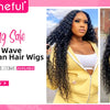 13x6 HD Transparent Lace Front Water Curly Wave Human Hair Wigs 40 Inch Long Jerry Curly Human Hair Frontal Wigs Full Bouncy