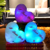 1pc 35CM Glowing Heart Shaped Plush Pillow Stuffed Decorate I LOVE U Colorful Luminous Toy Kids Companion Present Lovers Gift