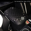 Universal PU Leather Car Steering Wheel Cover Bling Rhinestone Crystal Car Interior Decro with Crystal Crown Accessories Black