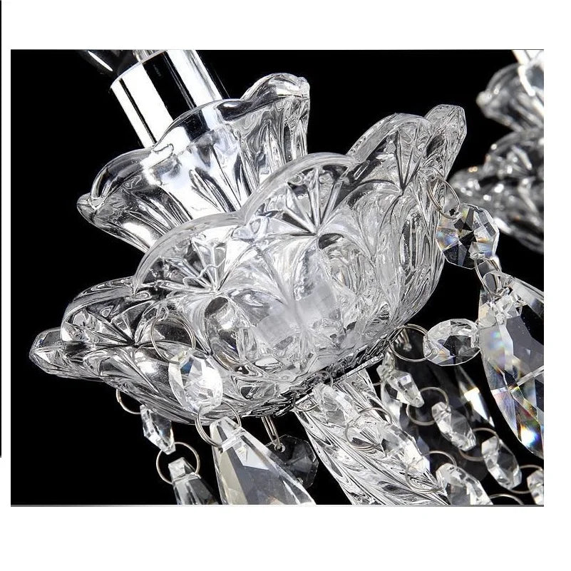 Luxury New K9 Modern Crystal Lustres De Cristal Lamps Chandeliers AC110V/220V Home Decoration Lighting Fixture for Living Room
