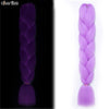 Glowing Synthetic Jumbo Crochet Braids Hair Pure Color Fluorescent Green Shining In Darkness Crochet Braiding Hair Extensions