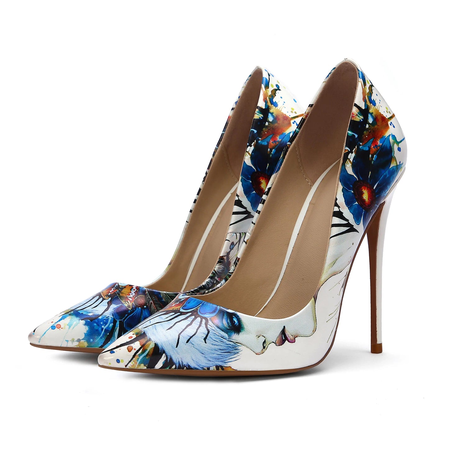 Factory Wholesale Fashion New Design Women Pumps Sexy High Heel Shoes Thin Heel Ladies Heels