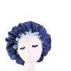 Double-Sided Sleeping Hat Adjustable Nightcap Bathing Hat Girl Sleep Protector Tool