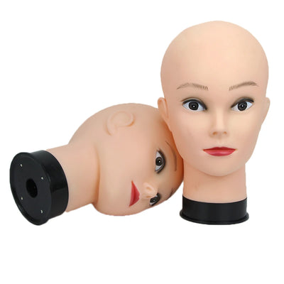 Bald mannequin head stand DOLL Mannequin Head for Caps Wigs Lashes Jewelry Mask Massage for Sale Wig Stand