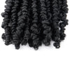Bob Spring Twist Hair Prelooped Crochet Hair Braids 6 Inch synthetic Short passion twist hair pre twisted By Flyteng