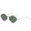 Rimless Diamond Sunglasses Square Women Men Retro Sun Glasses Brand Designer Eyewear UV400 Shades Oculos Female Gafas