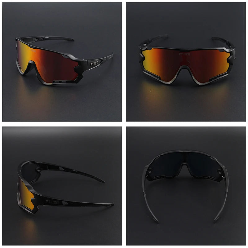 Saoan Cycling Eyewear Cycling Sunglasses For Men and Women Bicicleta Gafas Ciclismo Cycling Glasses Cycling Sunglasses 4lens