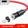Lovebay Magnetic Cable USB Type C Cable 2.4A 540 Rotate Micro Charger 0.5M 1M 2M Charging Cable For iPhone 13 12 Xiaomi Huawei