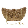 In Stock Lady Diamond Dinner Rhinestone Stone Crystal Women Party Hard Purse Bride Evening Bridal Wedding Hardside Clutch Bag