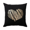 Golden Pineapple & Love  Cushion Decorative Pillows Brozing Gold Pillowcase Home Decor Sofa Throw  Pillows 45*45cm Almofada Luxo